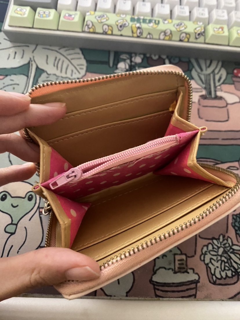 Pink wallet coinpurse - photo 2