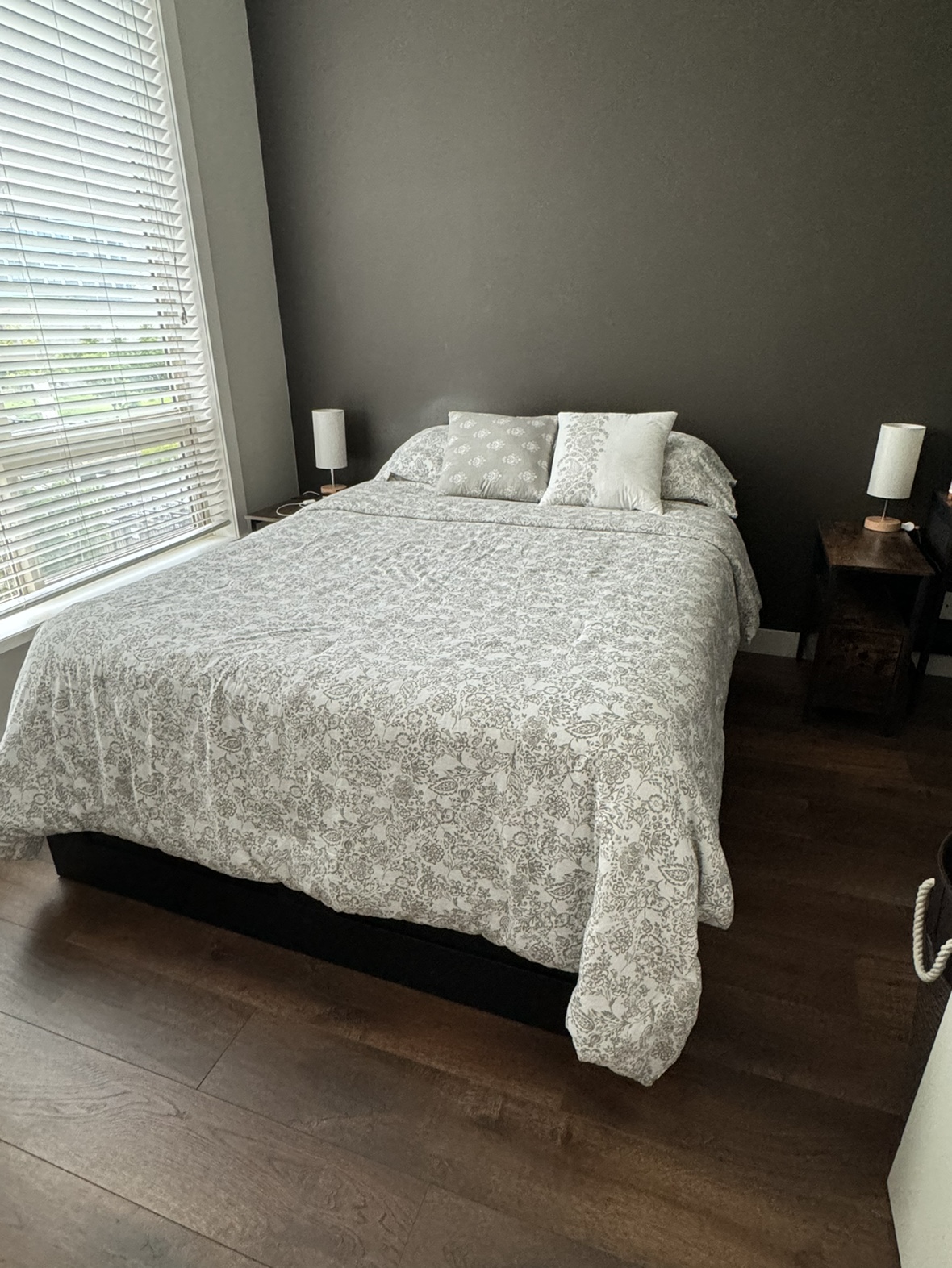IKEA Queen Bed Frame with Storage