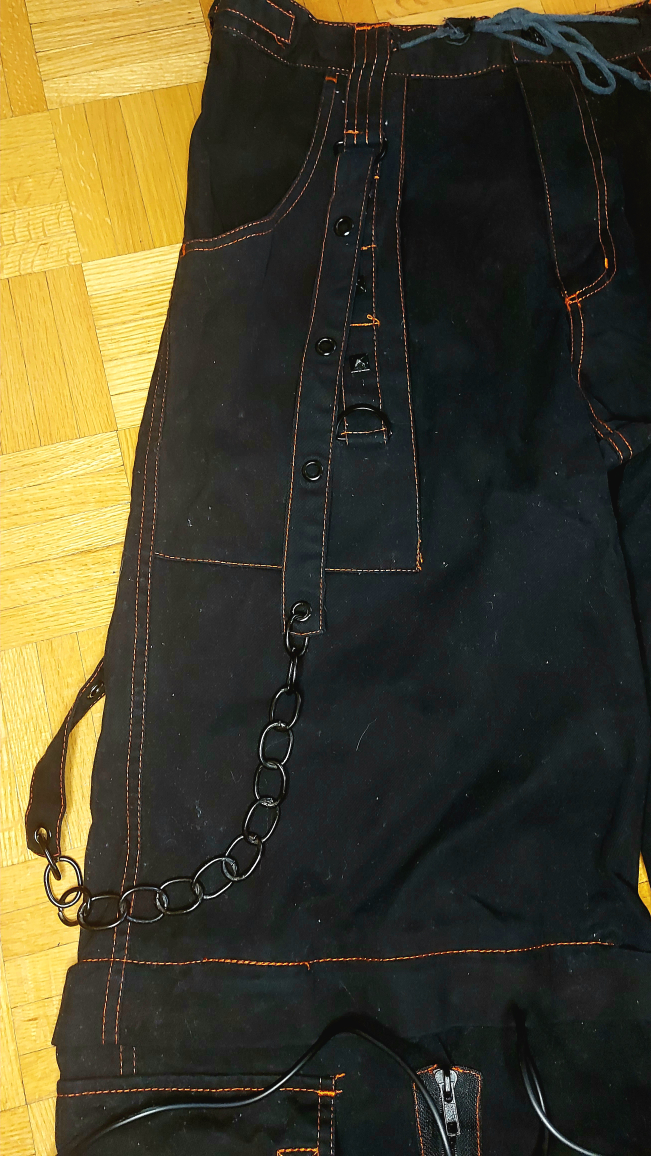 Tripp Style Pants Size 34 Goth Raver Alternative Unisex - photo 3