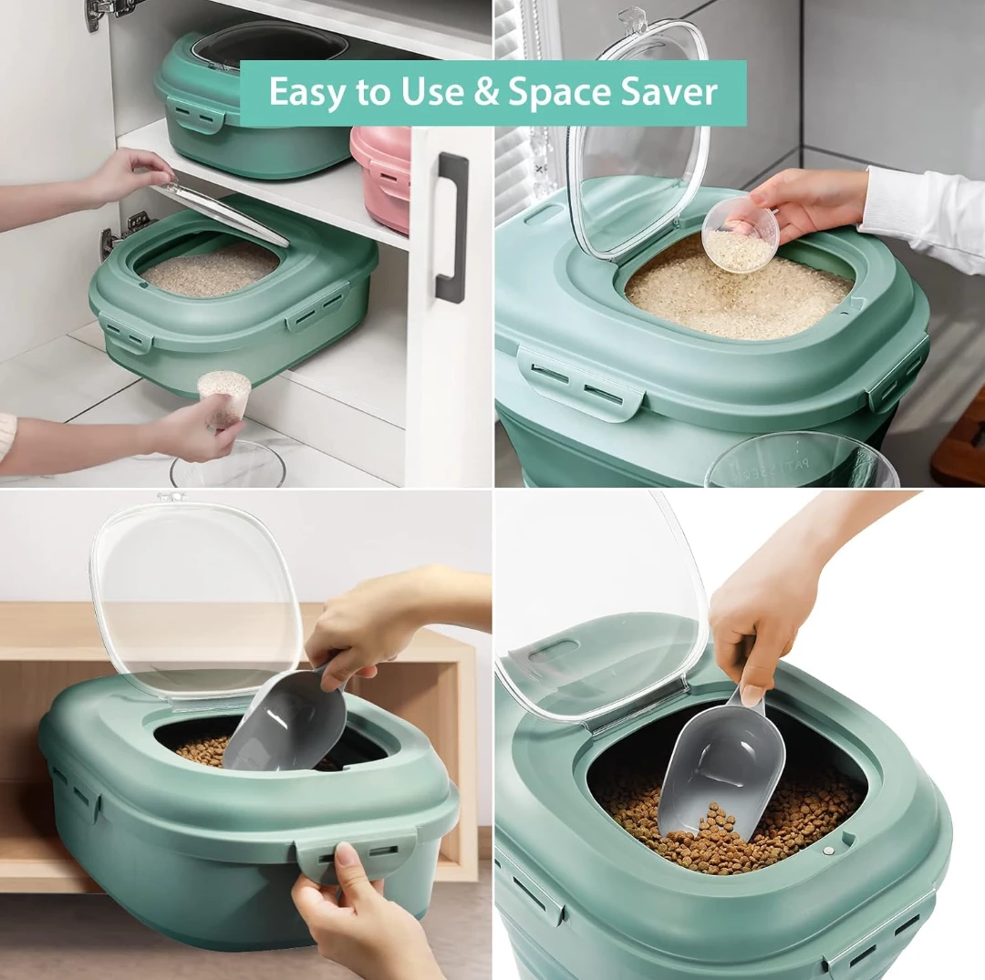 NEW!  Multi-Use Collapsible Container with Wheels image indicator(2)