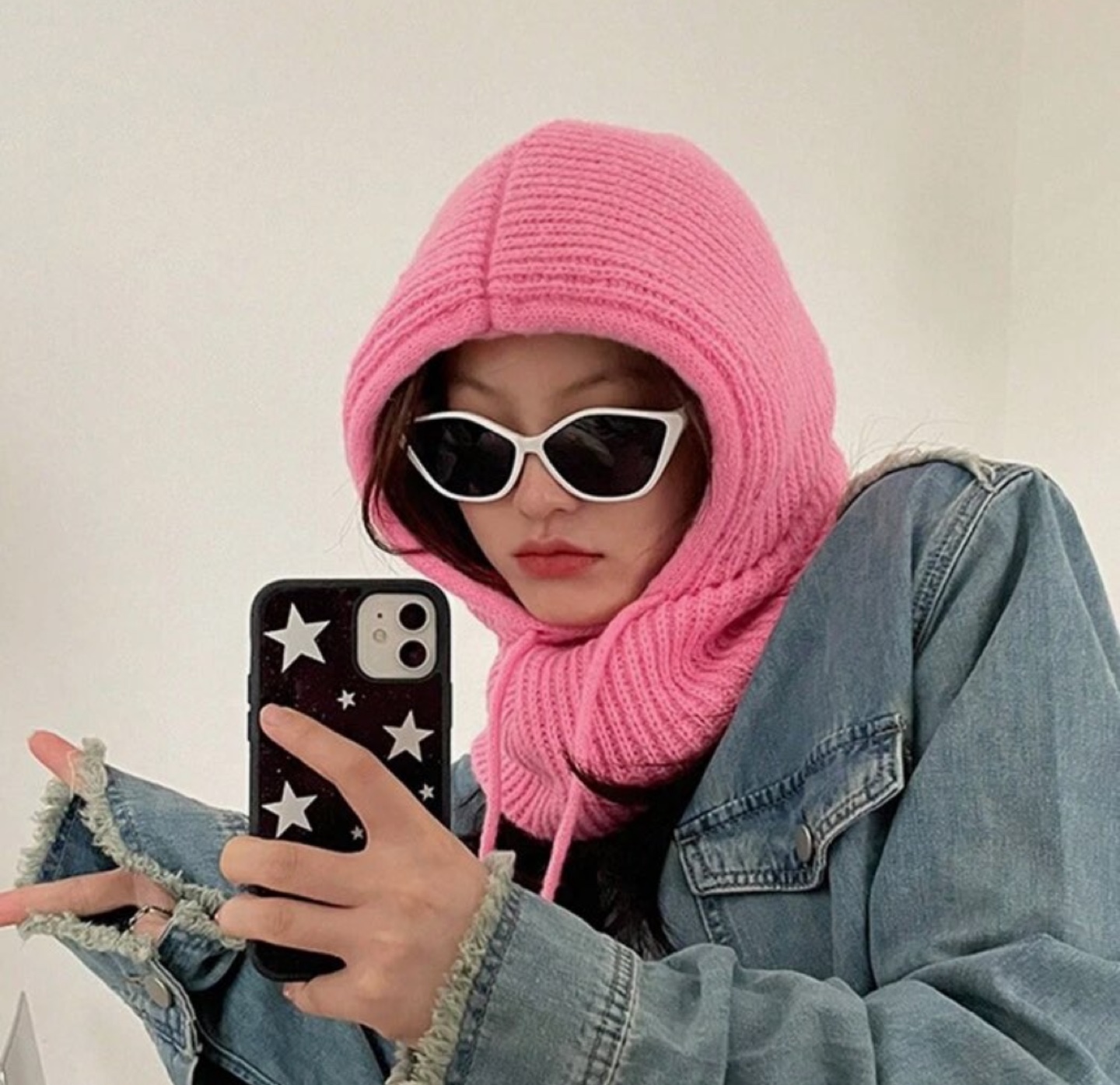 hot pink balaclava