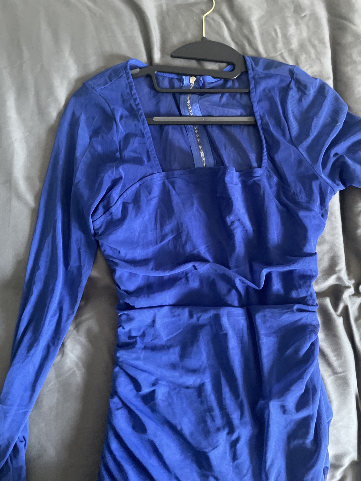 Blue dress