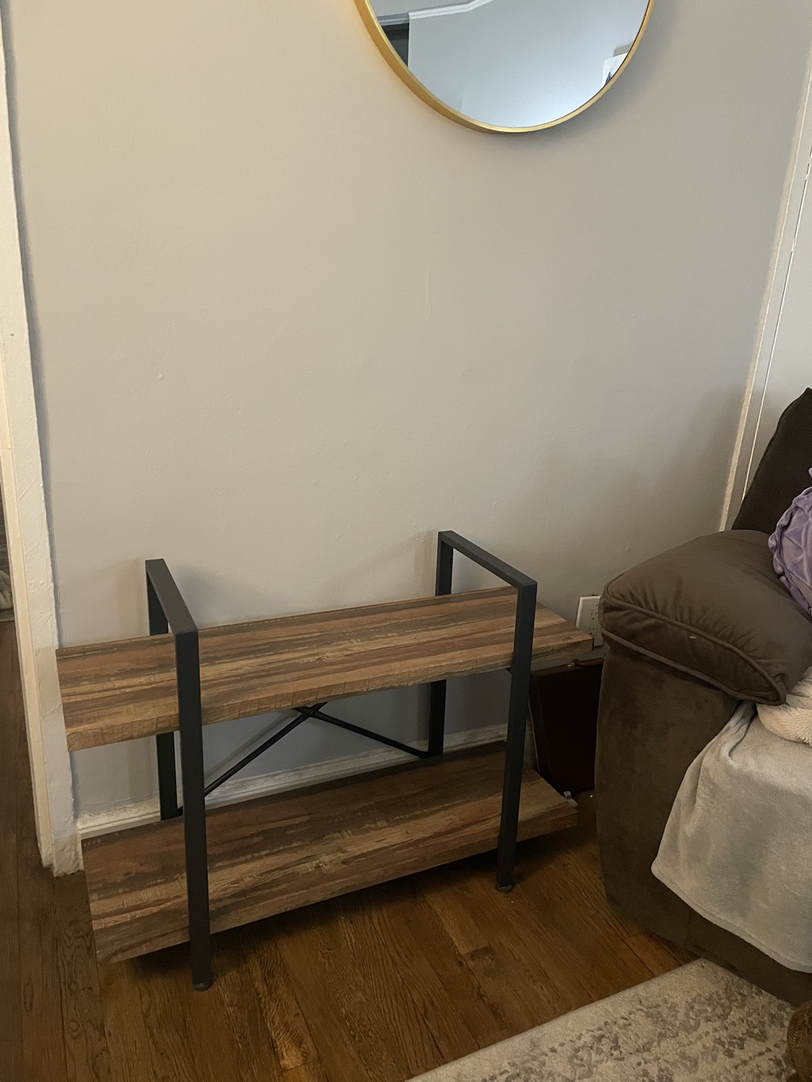 Wood side table - photo 4