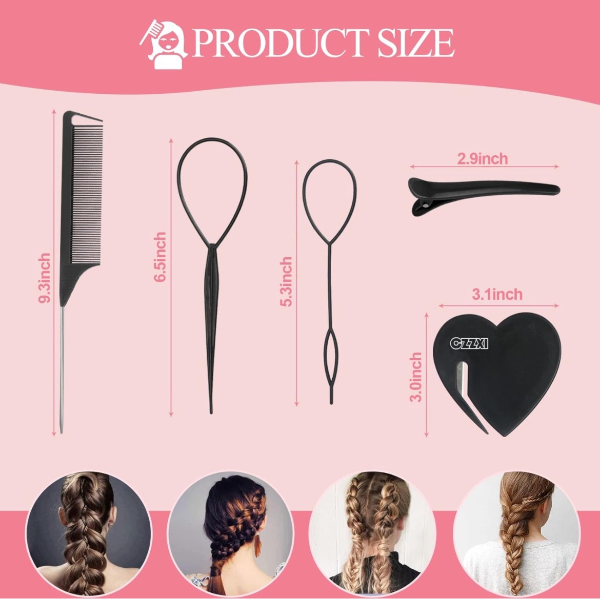 Hair Ponytail Tools image indicator(2)
