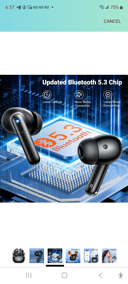 Brand new wireless earbuds bluetooth with Charging case. - photo 3