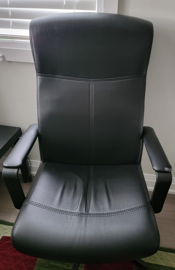 Leather office chair - photo 3