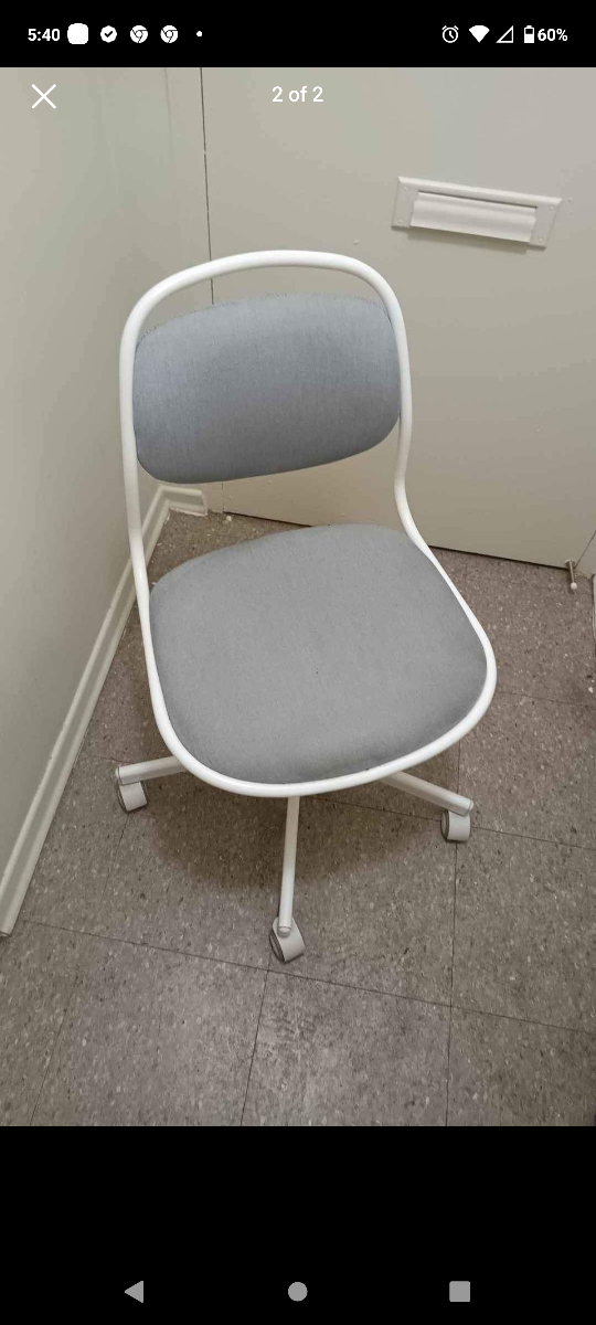 Swivel chair,Vissle light gray