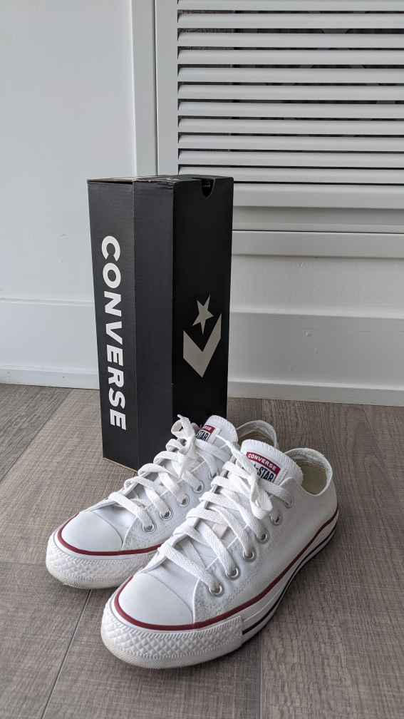 white converse all stars - photo 4
