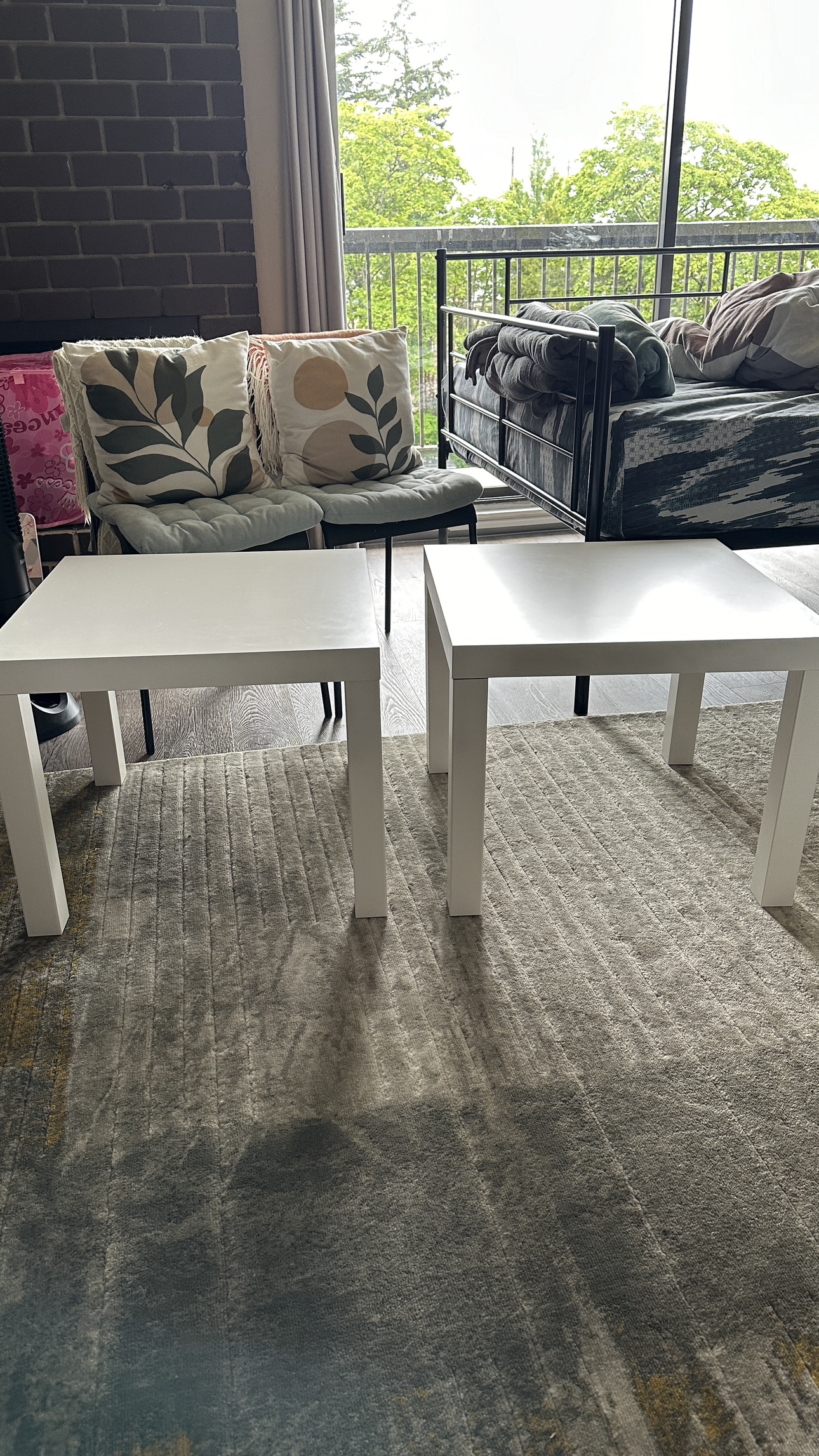 Pair of Side Tables (Ikea)