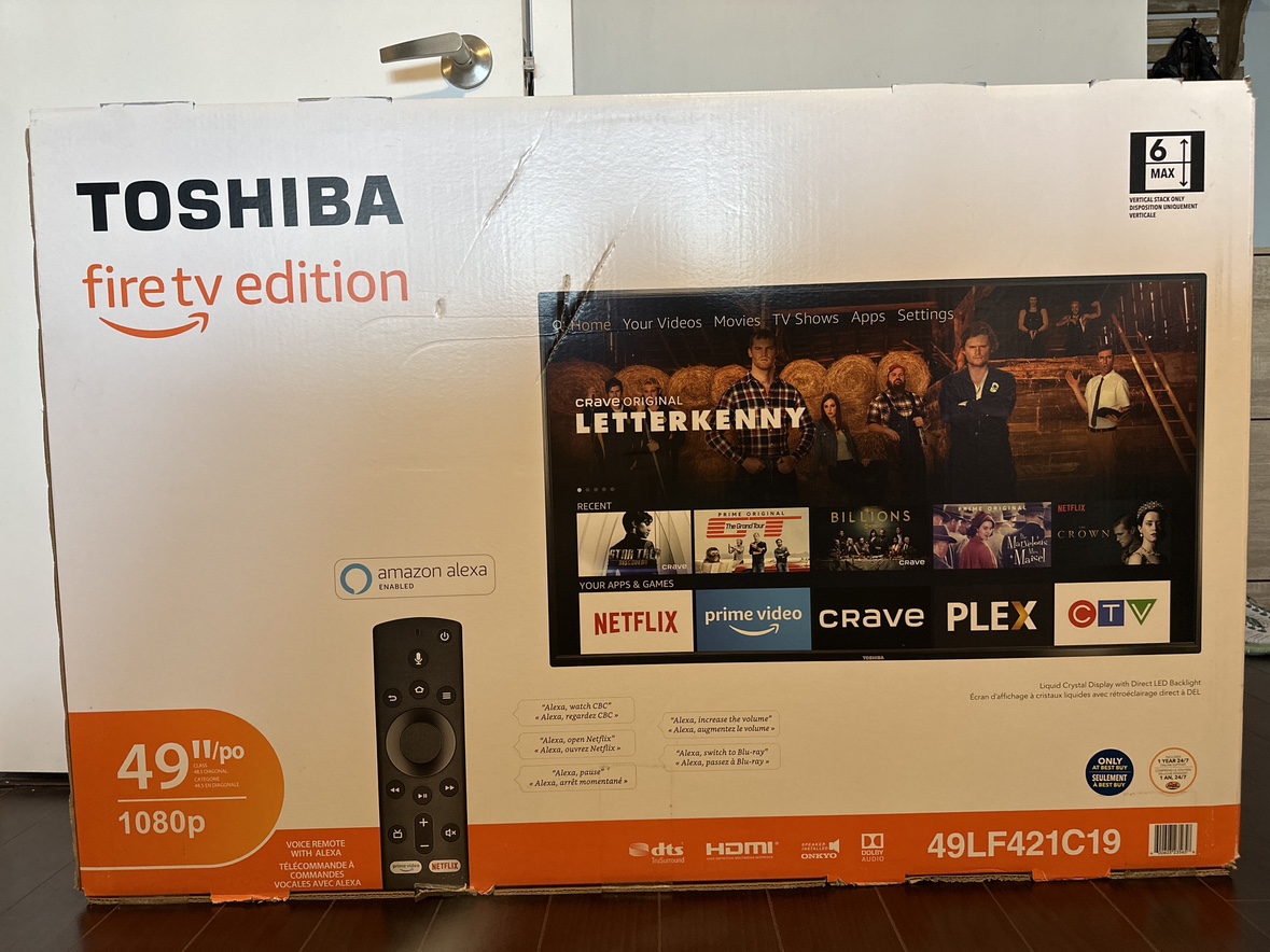 Toshiba 49"  LED HDTV- Smart - photo 5