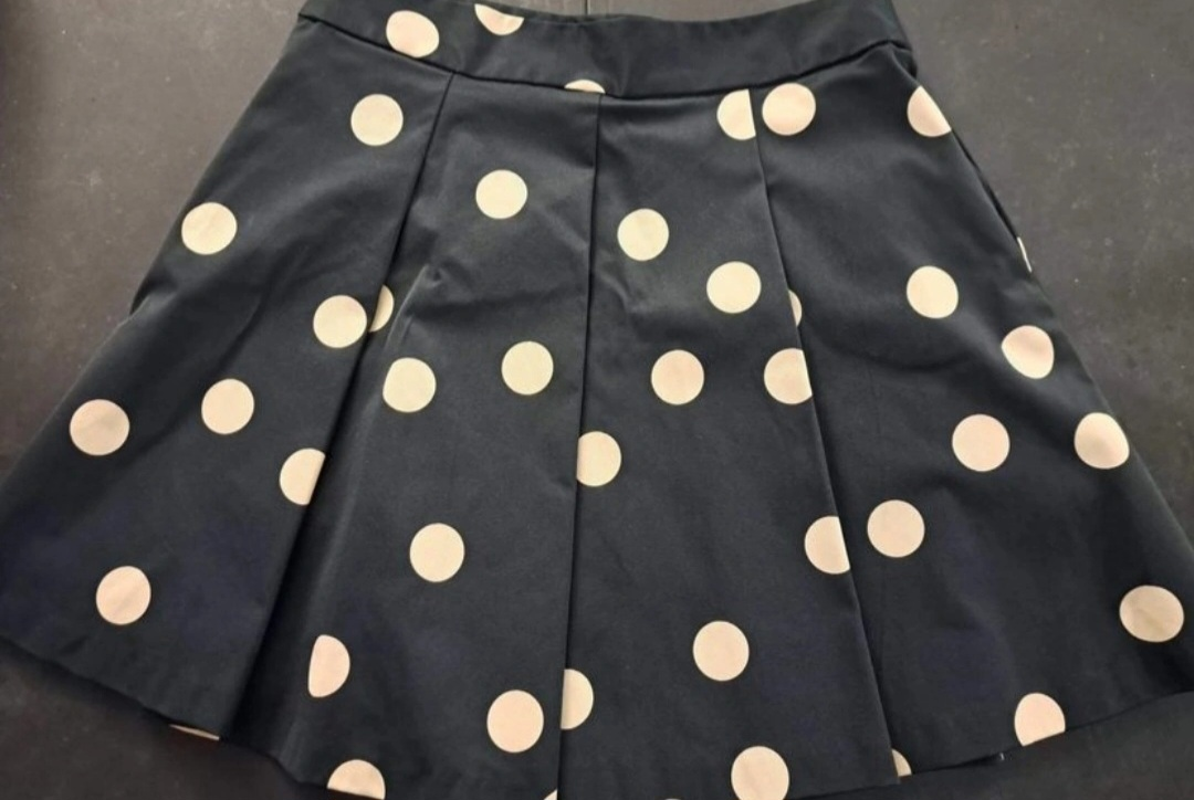 IMNYC Polka dot pleated skirt image indicator(2)