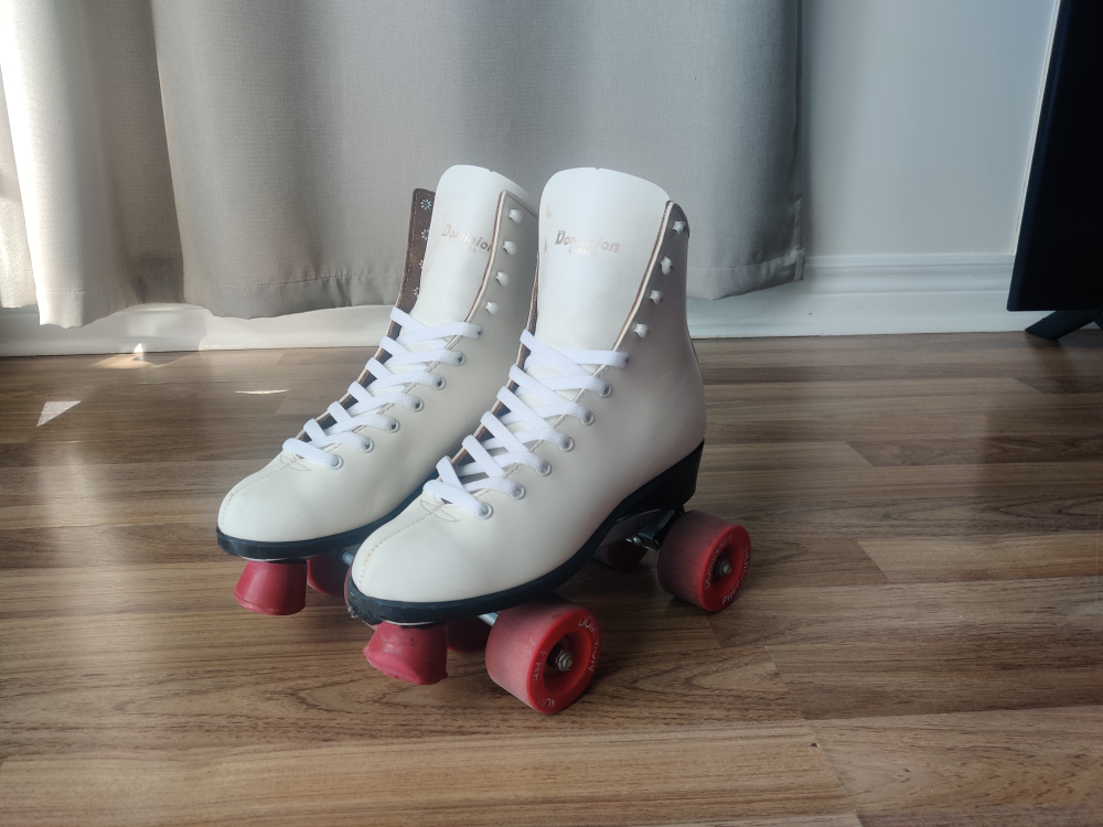 Vintage Dominion Canada roller skates