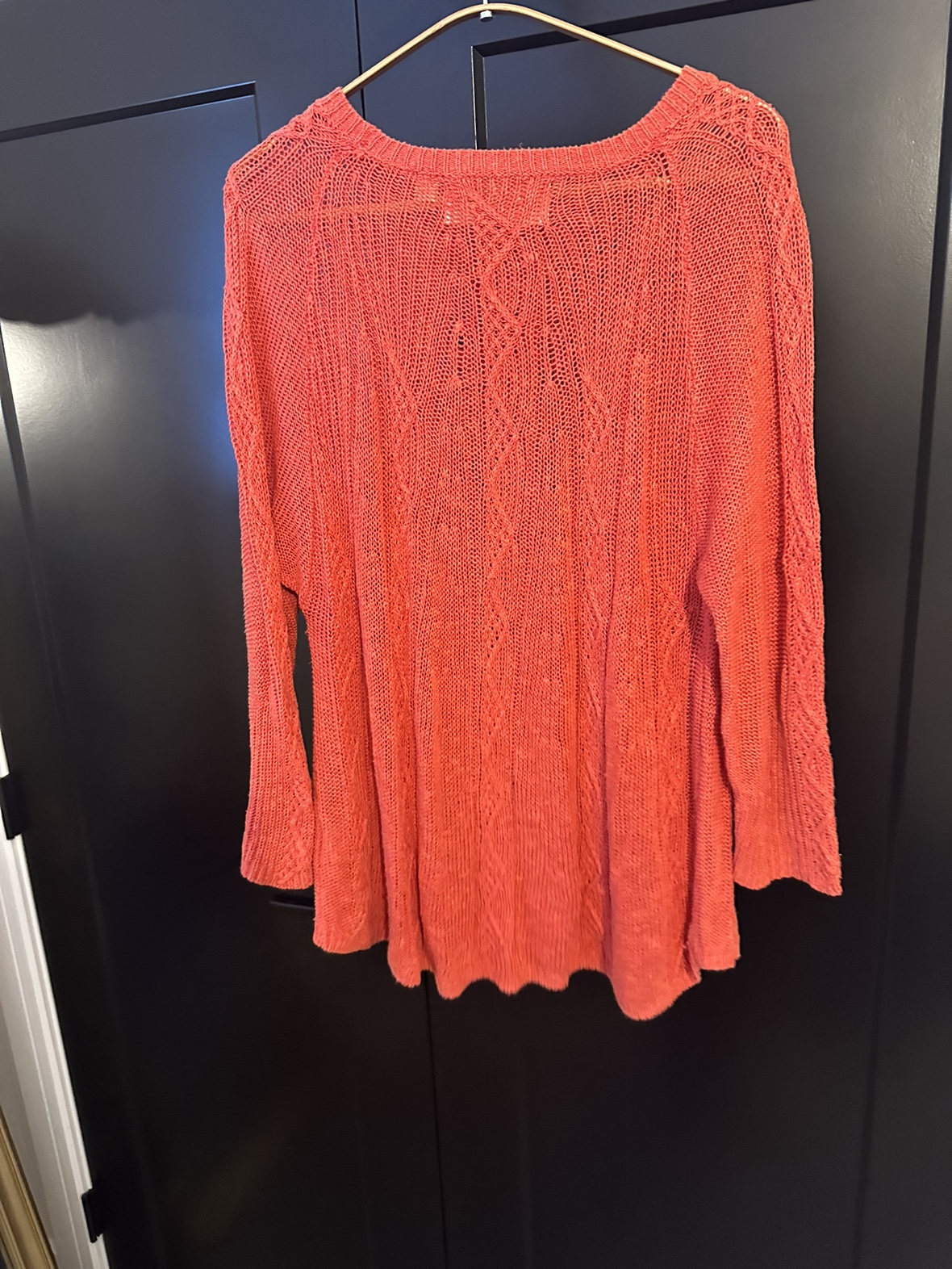 Coral knit top - photo 2