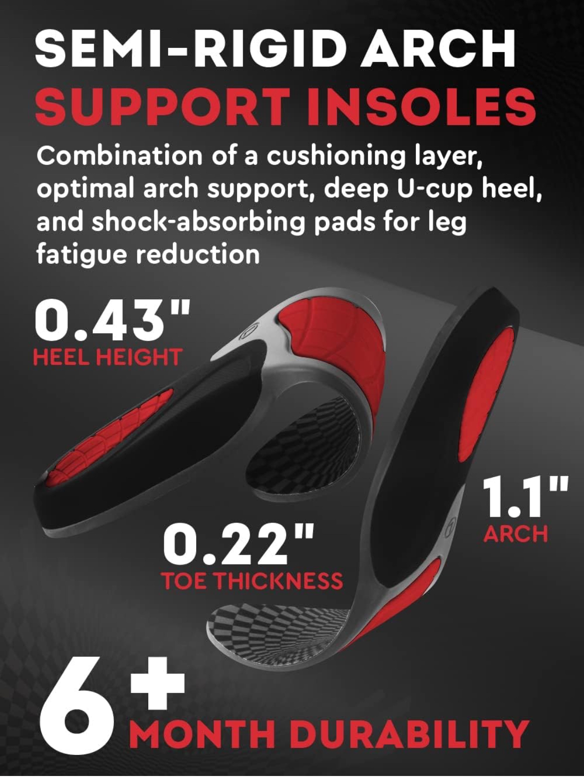 Work Orthotic Insoles - Anti Fatigue - photo 3
