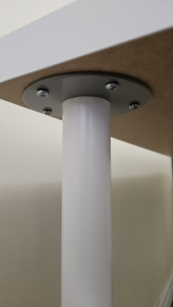 IKEA White Table / Desk Lagkapten / Adils legs - photo 4