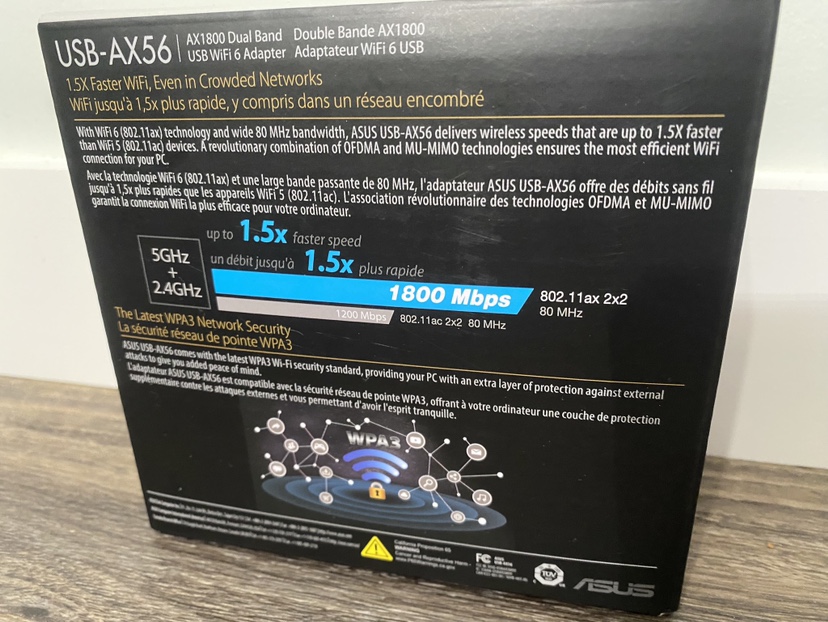 USB-AX56 USB WiFi 6 Adapter - photo 2
