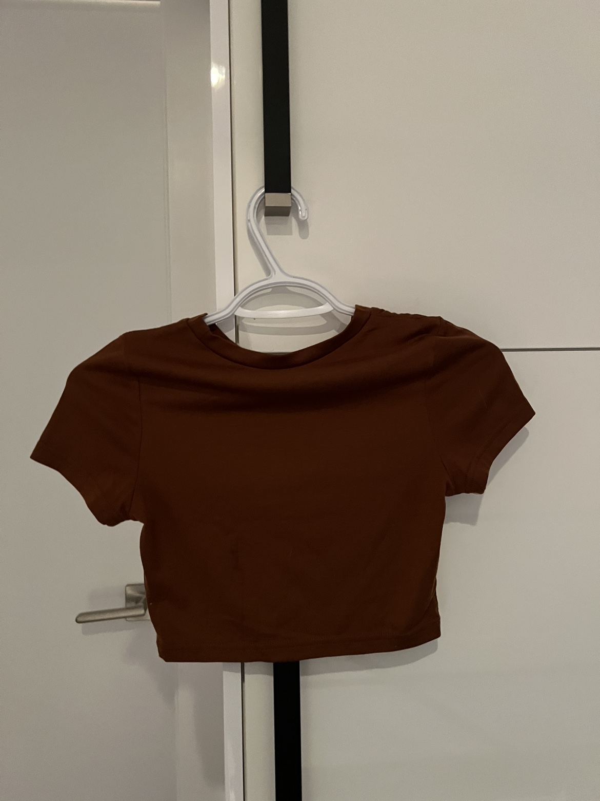 Brown cowgirl crop top - photo 2
