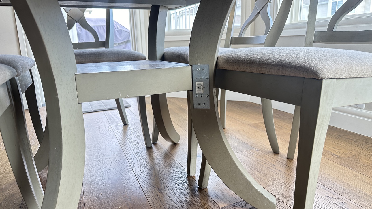 French dining table with 6 chairs - photo 5