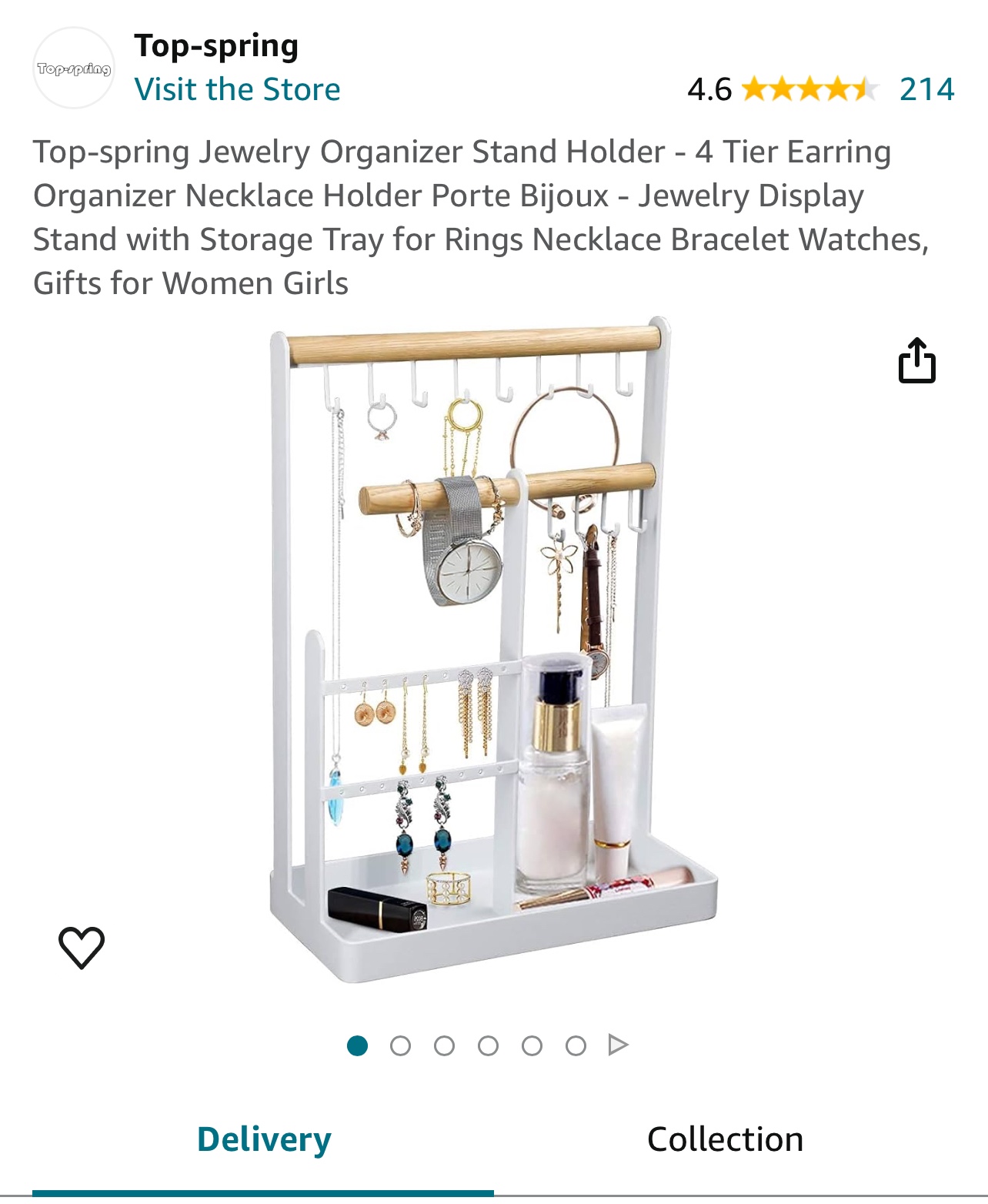 Jewelry organizer