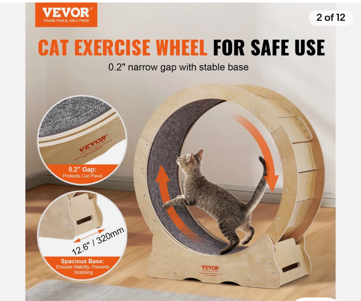 Cat wheel / cat treadmill image indicator(4)