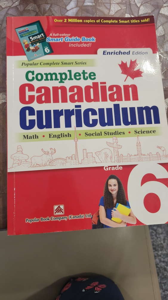 canadian curriculum grade 6 book thumbnail