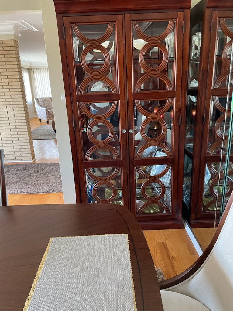 Dining Table and Curio Cabinet - photo 3