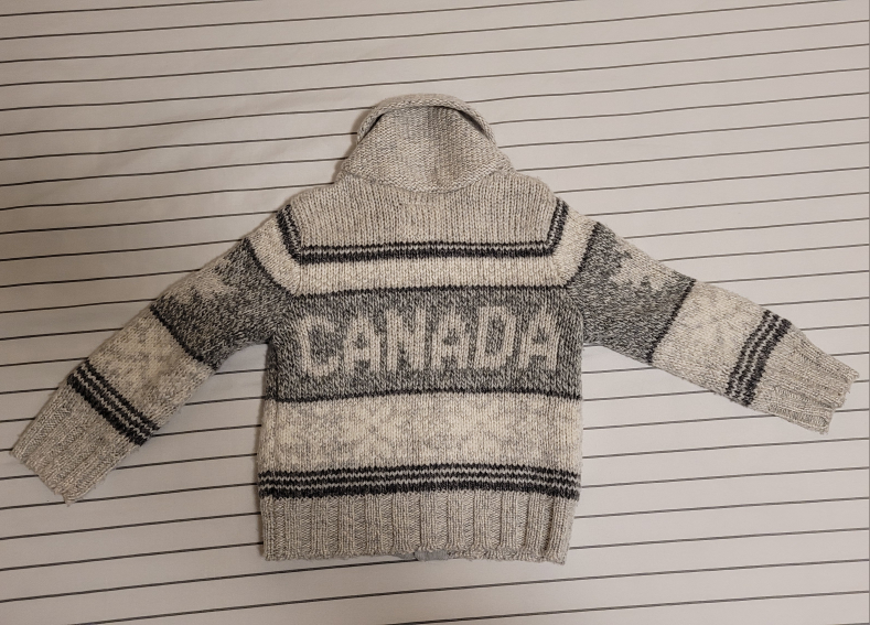 2T Wool/Knit Sweater Jacket & Mittens image indicator(2)