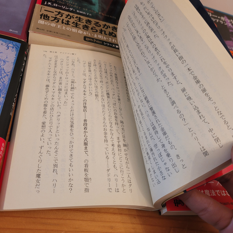 Lot of Japanese Harry Potter Books image indicator(8)
