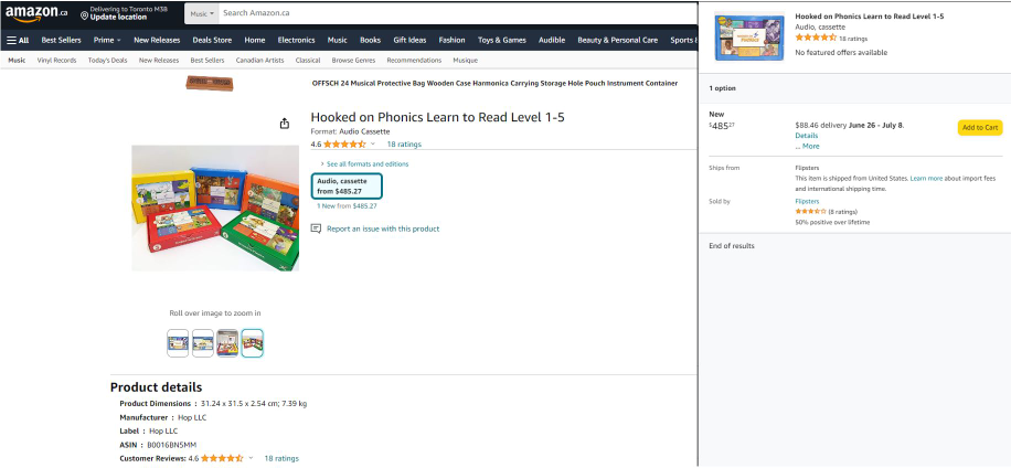 Hooked on Phonics. Learn to Read Levels 1-5. Complete Set. thumbnail
