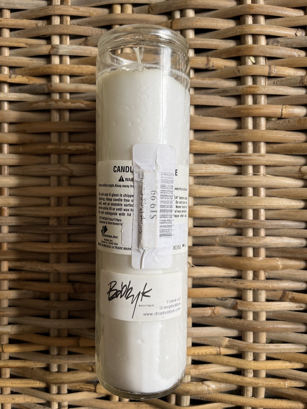 Never Used Snoop Dog Candle - photo 2