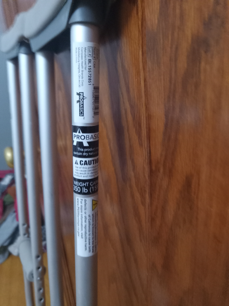 Aluminum crutches - photo 2