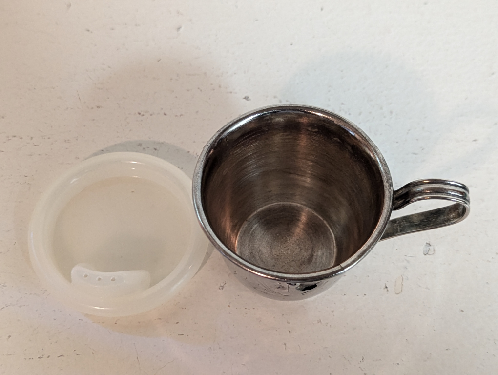 Vintage Duckling Baby Sippy Cup image indicator(3)