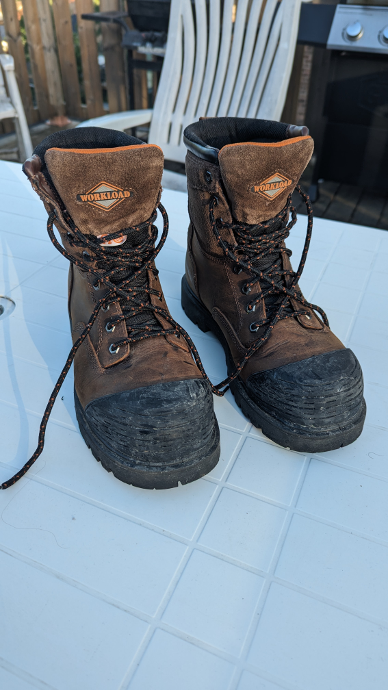 Steel Toe Workload Men's Chris Work Boots thumbnail