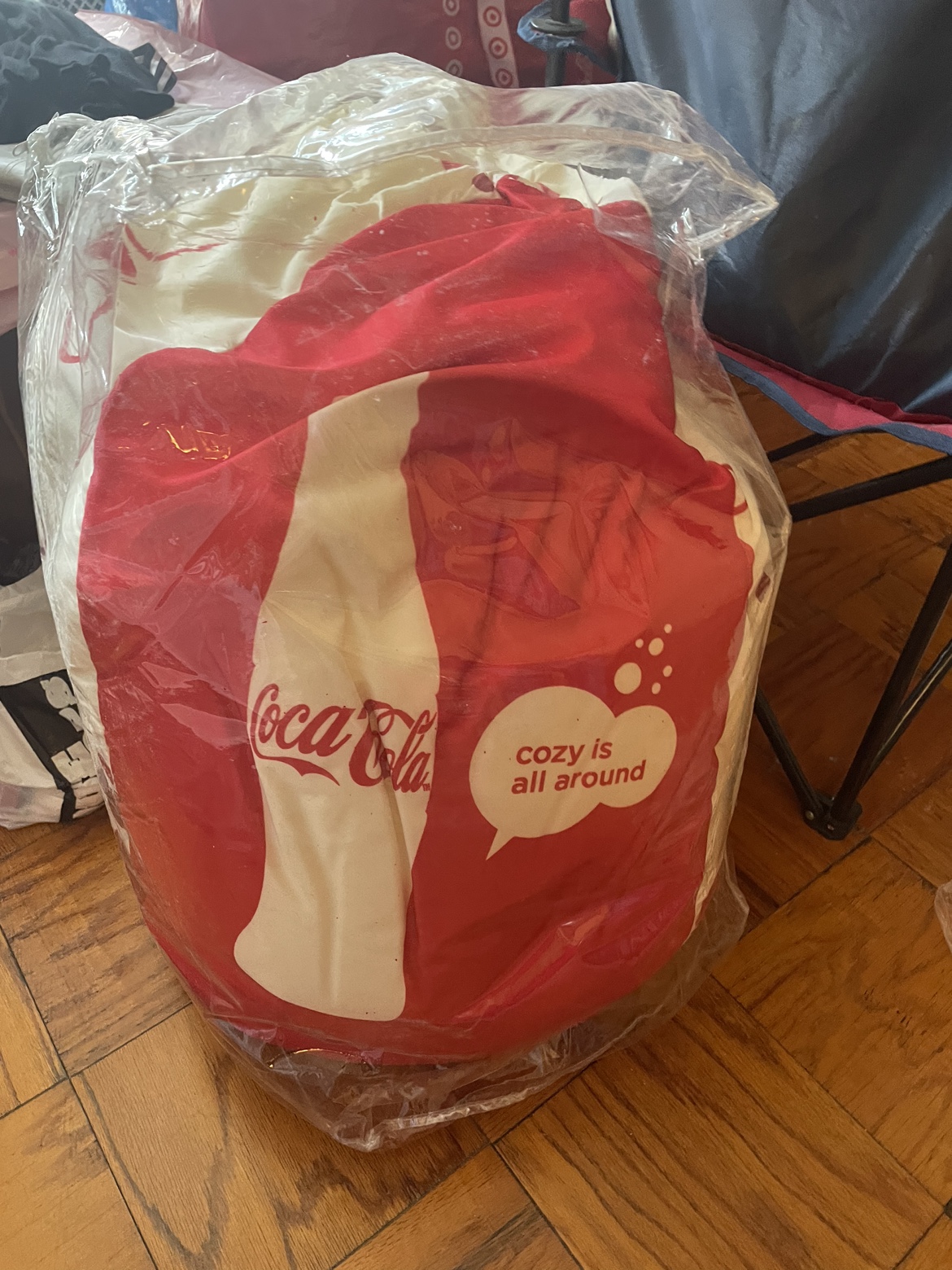 Coca Cola bean chair / sofa