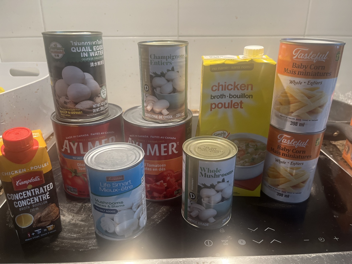 moving give away can food
