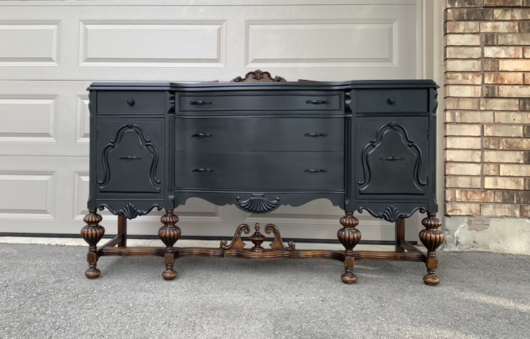 Stunning Refinished Buffet / Sideboard