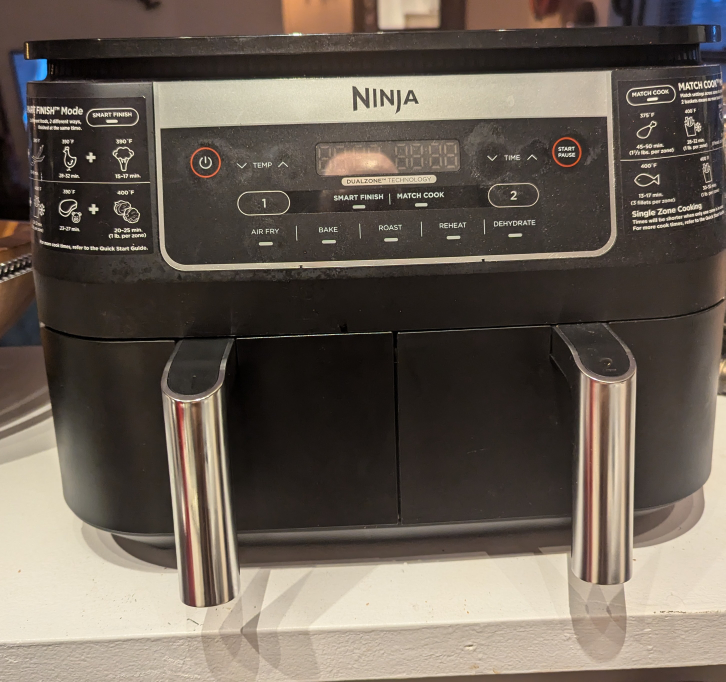 Ninja air fryer image indicator(2)
