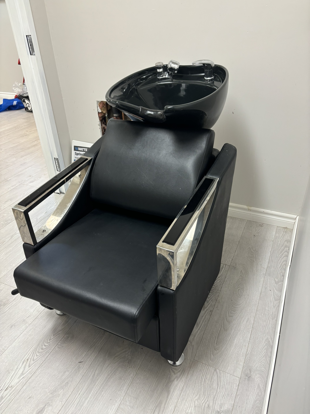 Hair washing station image indicator(2)