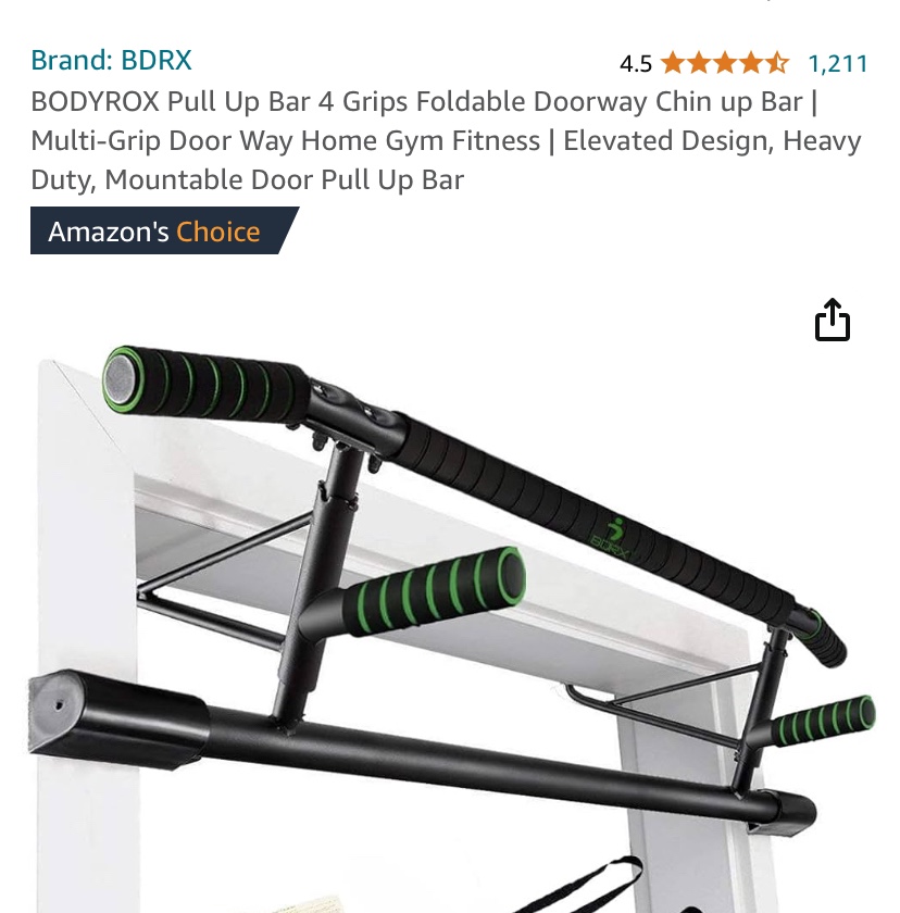 Bodyrox Pull up bar - photo 3