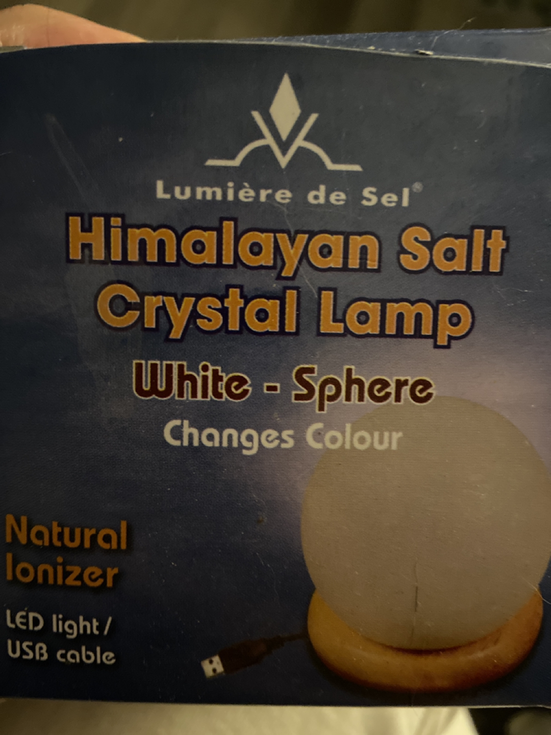 Lamp-Himalayan Salt Crystal