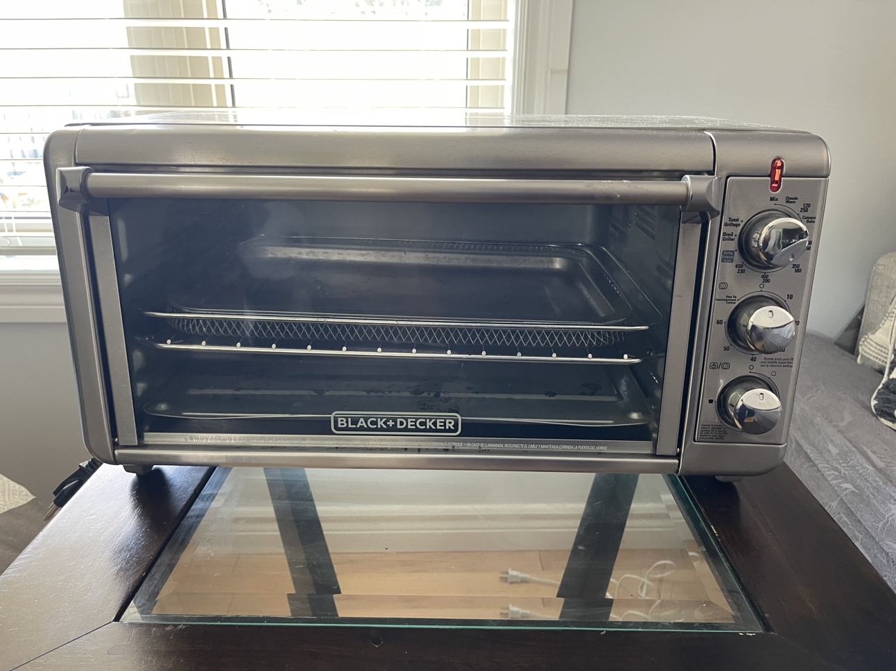 Black and decker toaster oven