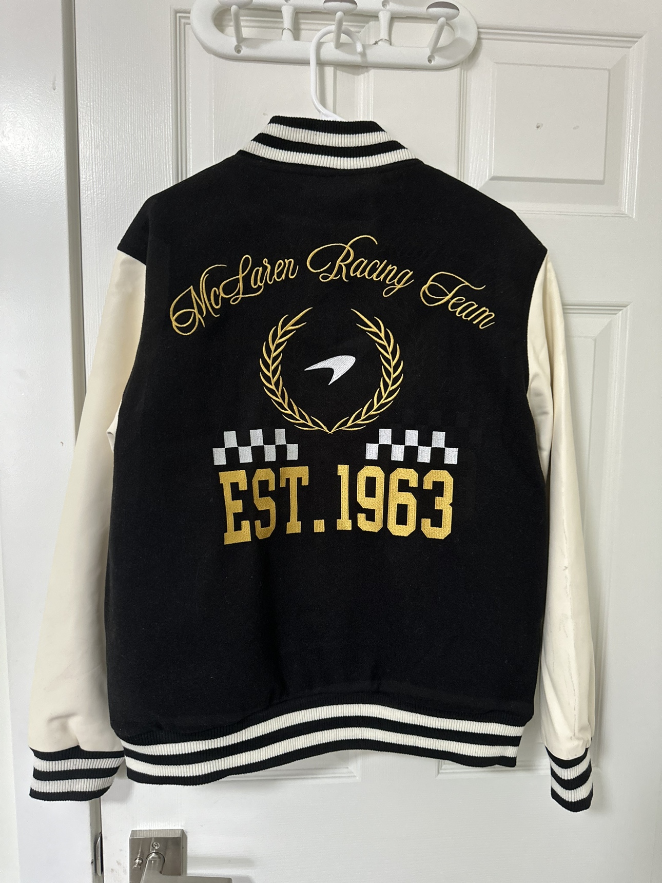 Rhude McLaren Varsity Jacket