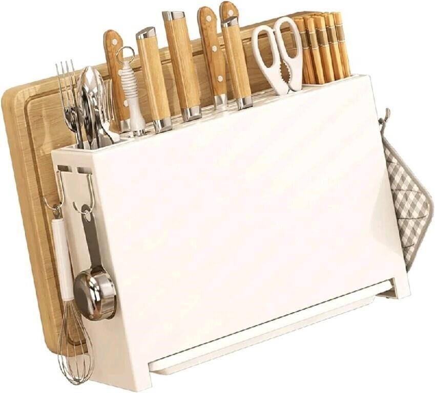 Kitchen Knife Drying Holder Integrated Chopsticks