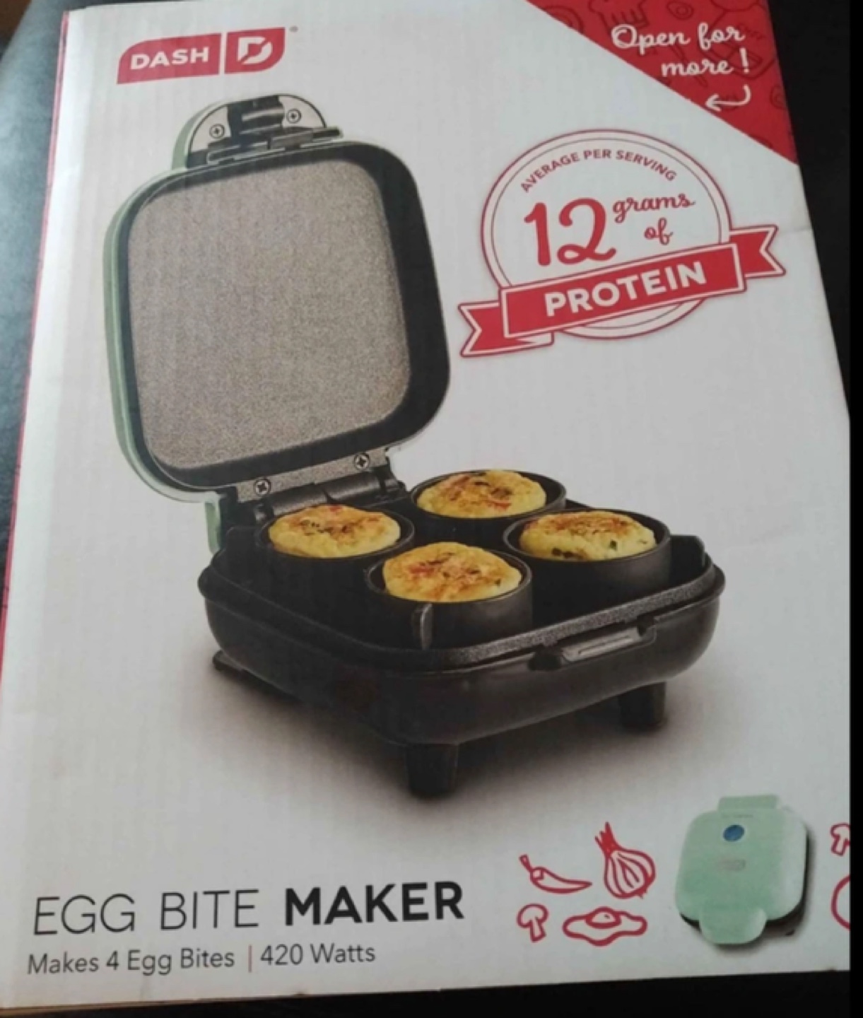 Brand New - Dash Egg Bite Maker thumbnail