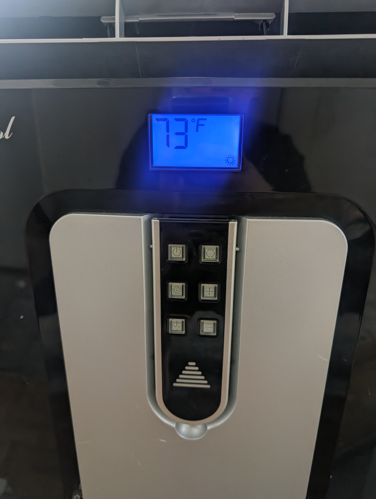 commercial cool 10,000 BTU portable air conditioner image indicator(2)