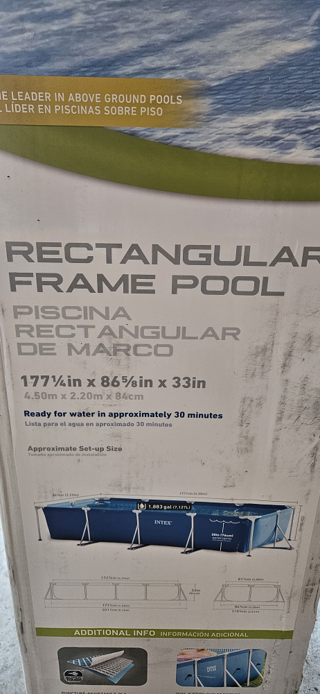 BNIB backyard pool - photo 5