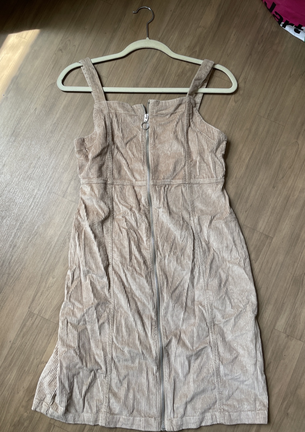 Beige Corduroy Dress thumbnail