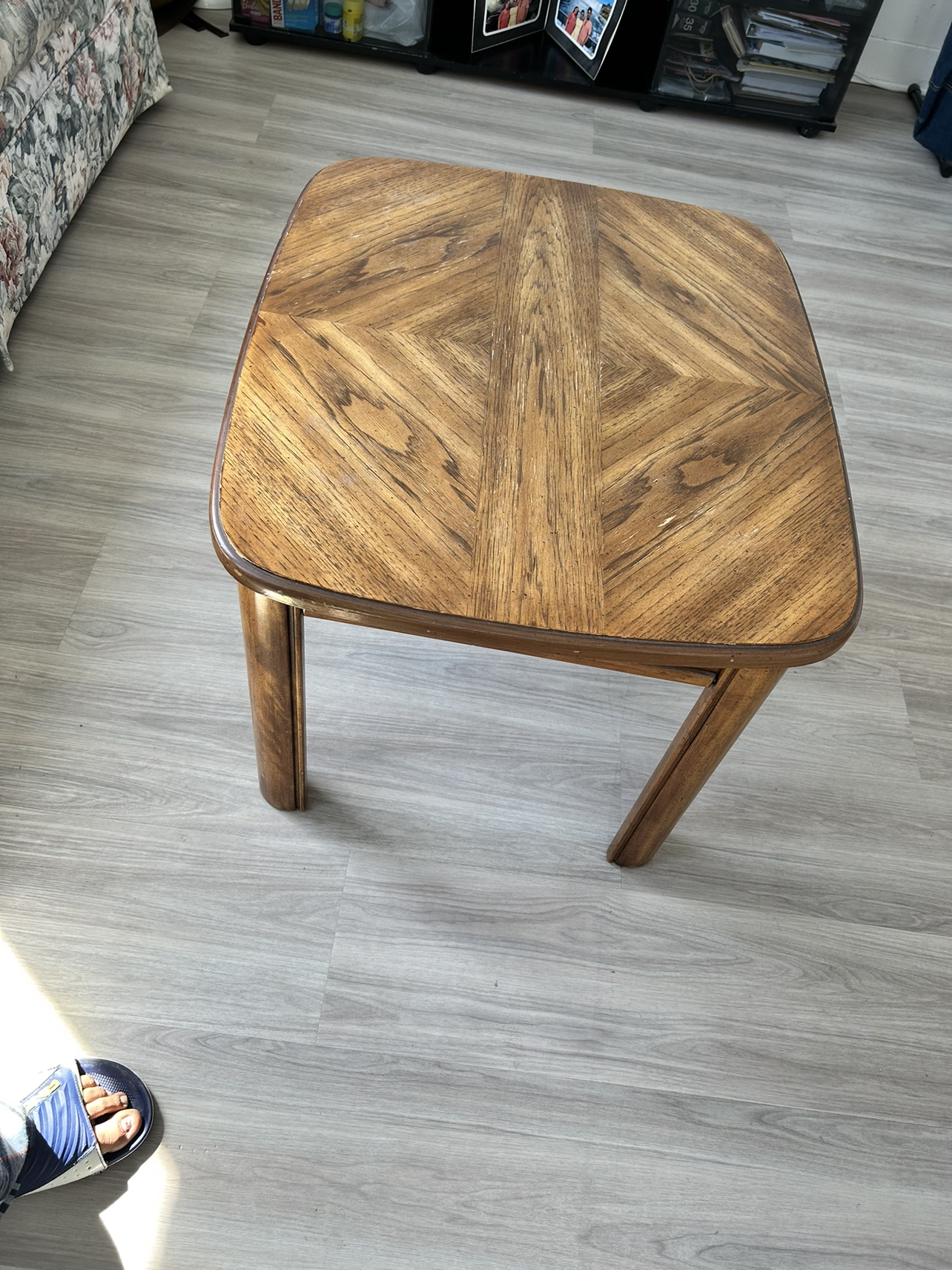 Wooden coffee table - photo 2