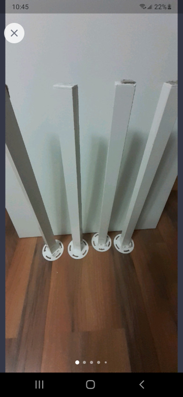 white table