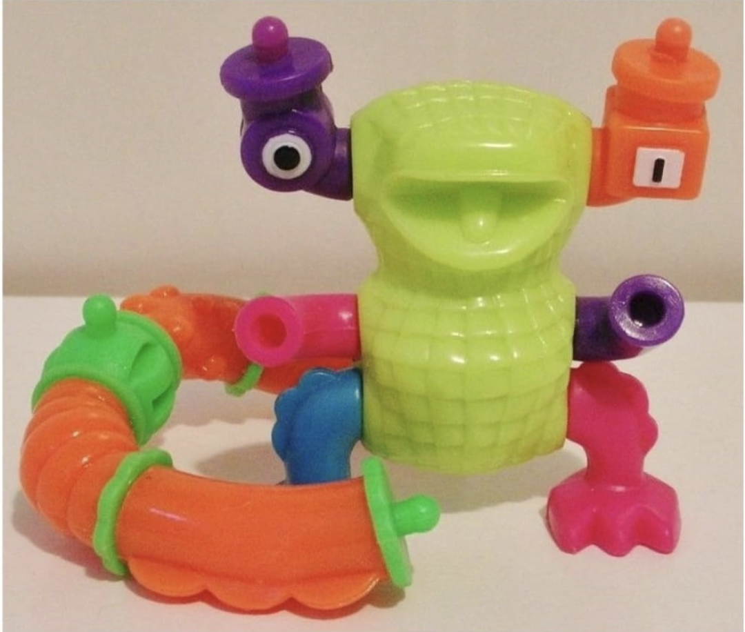 McDonald's Happy Meal Toy Nickelodeon TANGLE TWIST A ZOID thumbnail